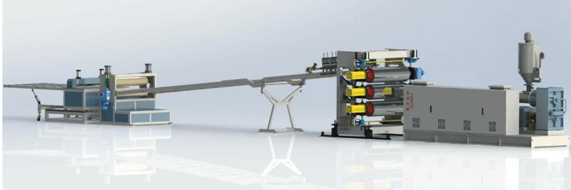 1500 mm ABS plade co-ekstruderingslinje
