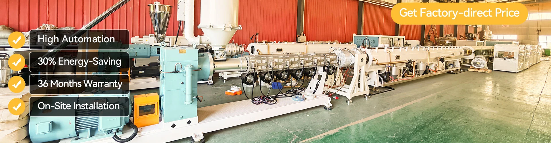 PE Pipe produktionslinje