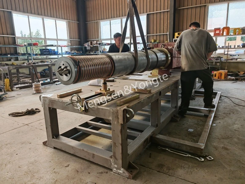 Installation af Custom 92/188 konisk dobbeltskrue ekstruder