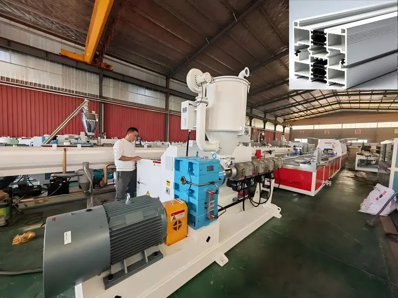 ABS vinduesdørprofilmaskine