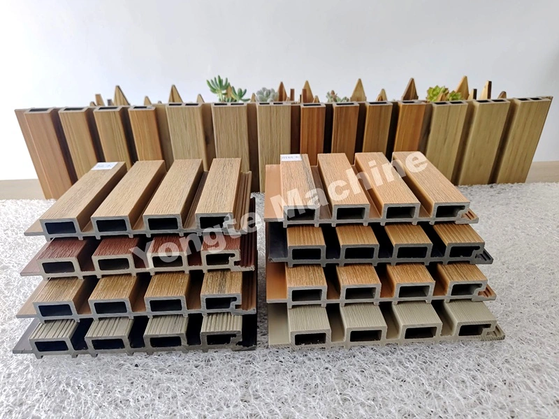 Products made by WPC Machine Use Recycled PP PE 