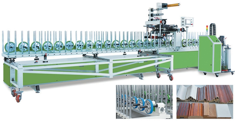 PUR WPC profile laminator