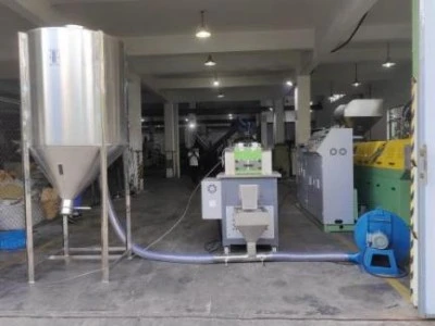 plastic pellets storage tank