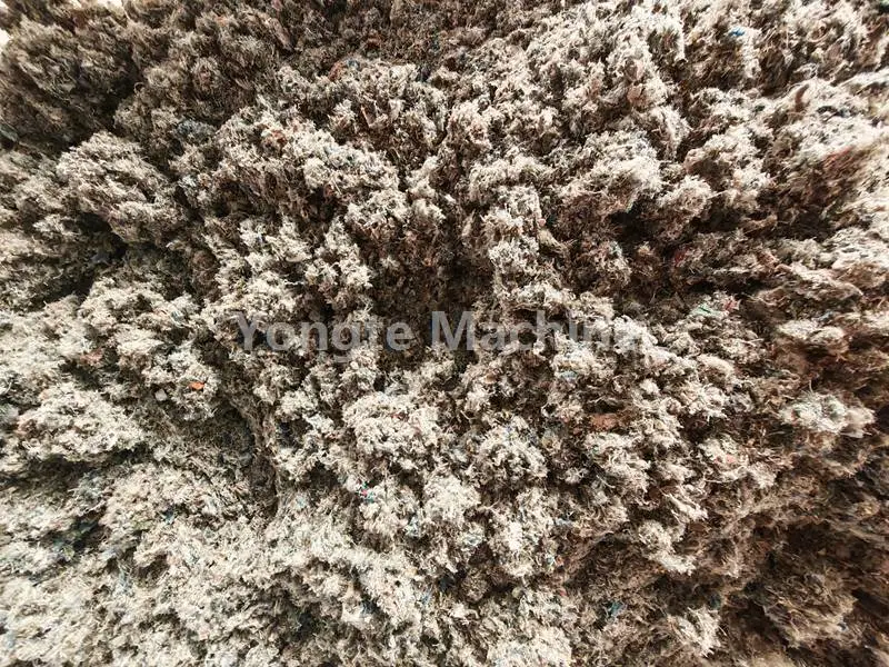 Recycling Waste Clothes and Plastic Composite Machine