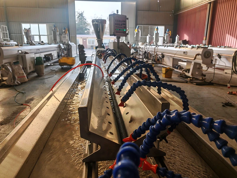 Nano-gummi kunstvandingsslange ekstruderingslinje