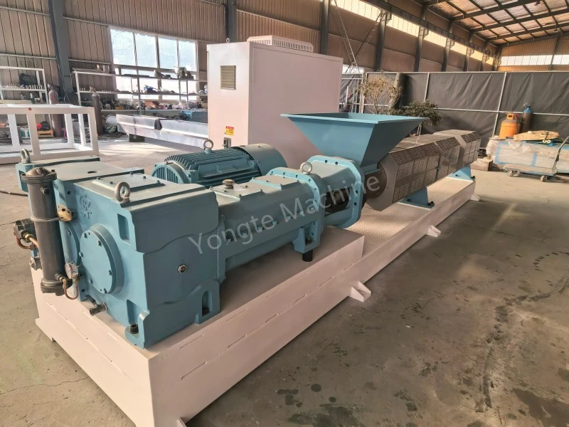 Ekstrusionsmaskine til plastgenbrug