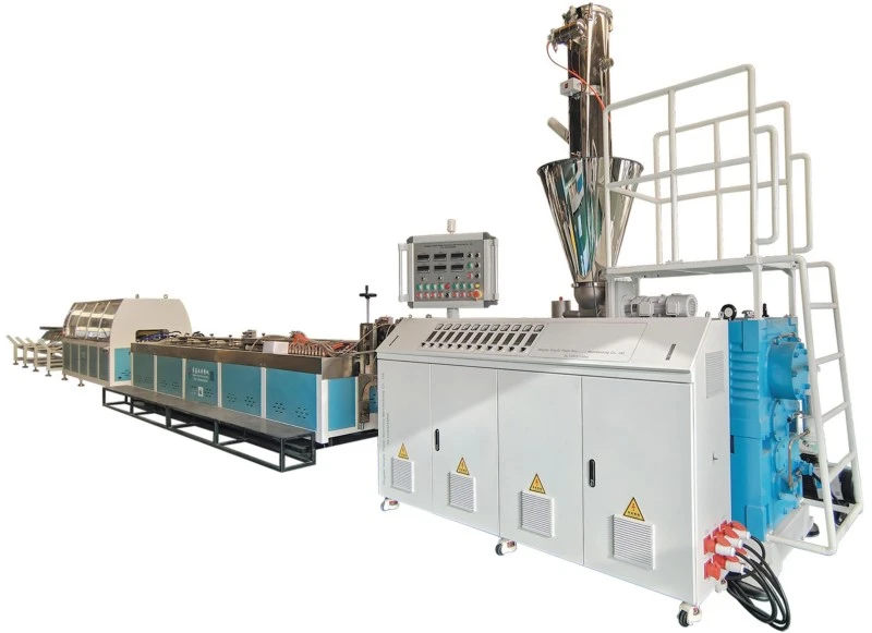 Træplastikmaskine, der bruger 50-70% træpulver